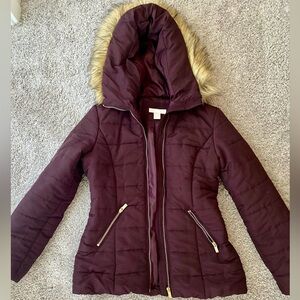 Winter jacket from H&M, US size 6, 100% polyester